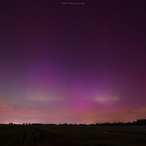 aurora boreale mestre 11/05/2024